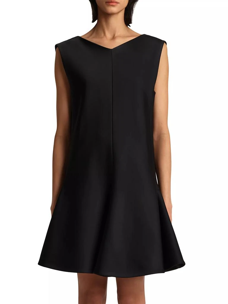 Khaite Mel V-Neck Minidress 3