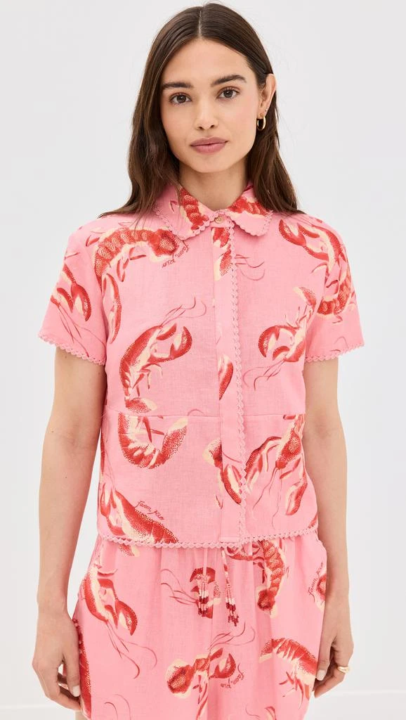Farm Rio Lobsters Shirt 6