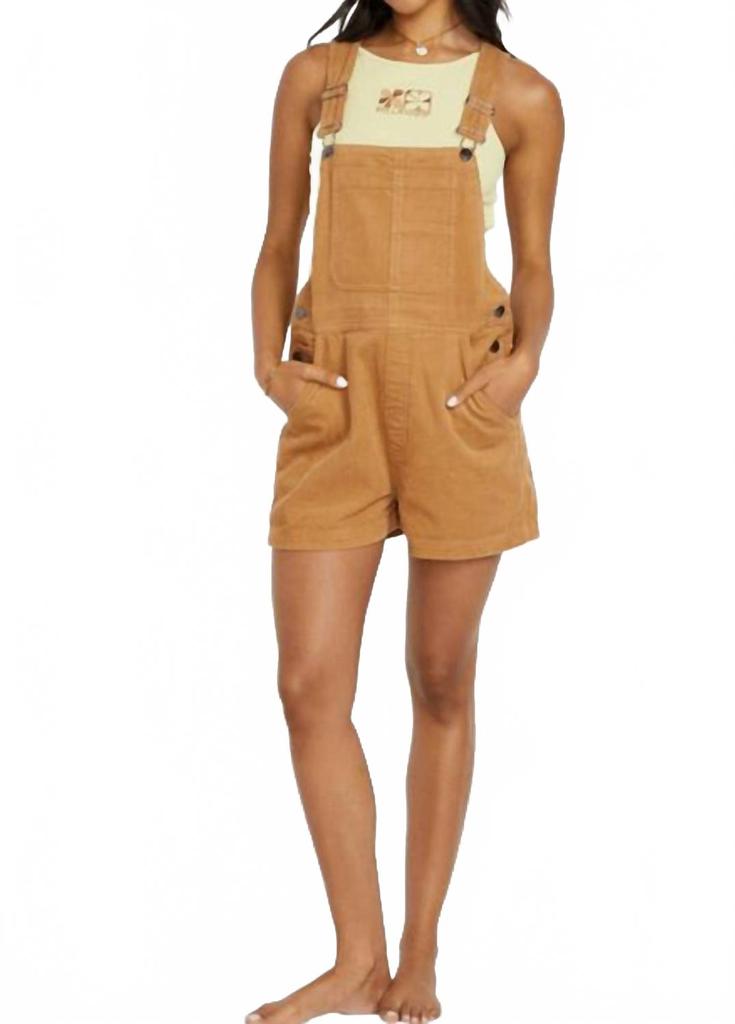 Billabong Sand Canyon Cord Shortall In Biscuit