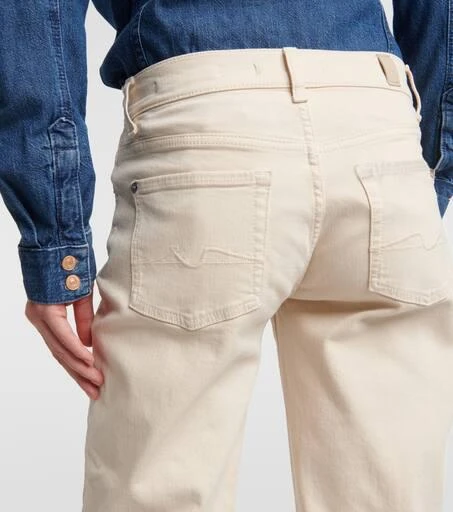 7 For All Mankind Ellie mid-rise straight jeans 6