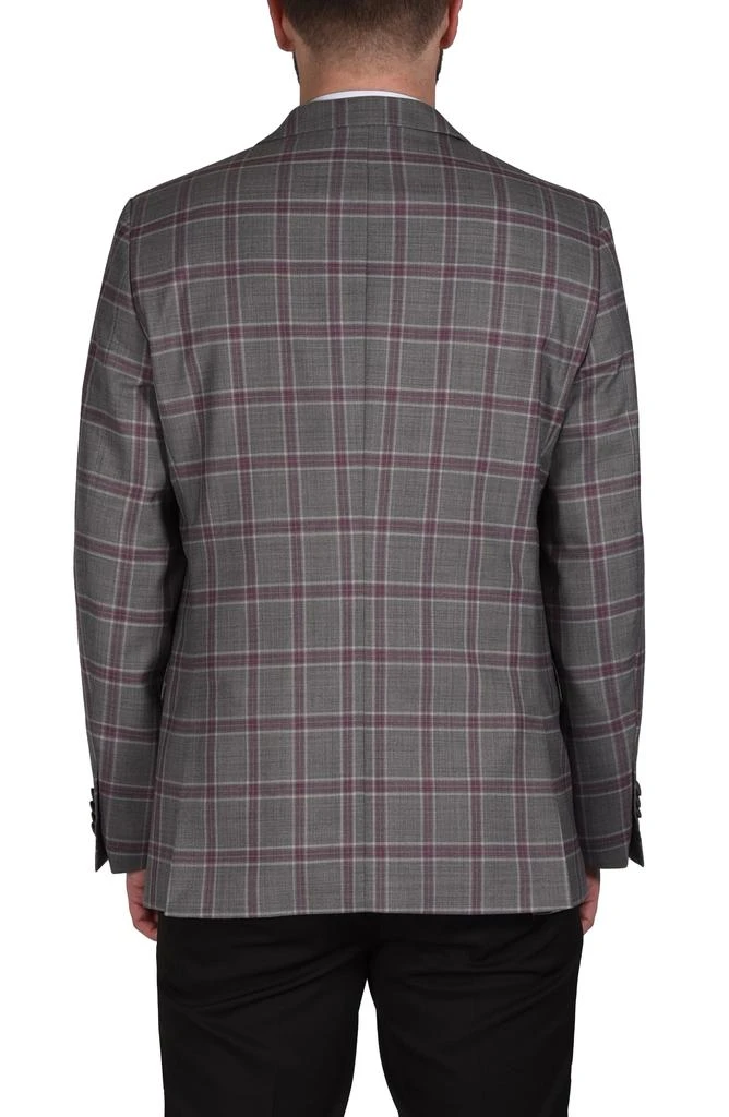 CRICKETEER Plaid Wool Blend Blazer 2