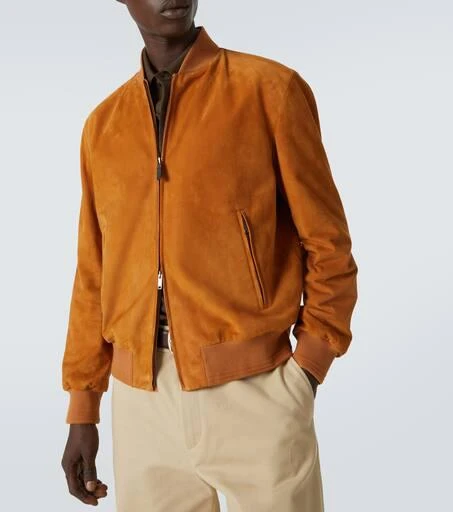 Tod's Pashmy suede bomber jacket 6