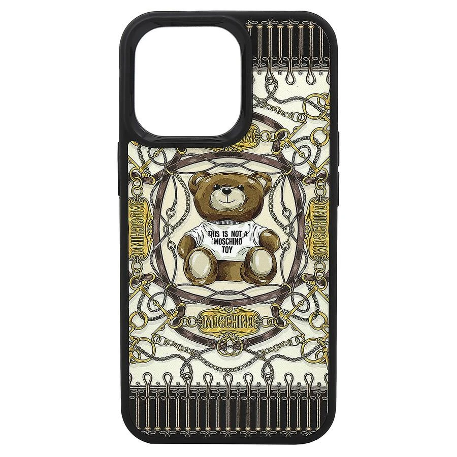 Moschino Teddy Bear Print iPhone 13 Pro Case 1