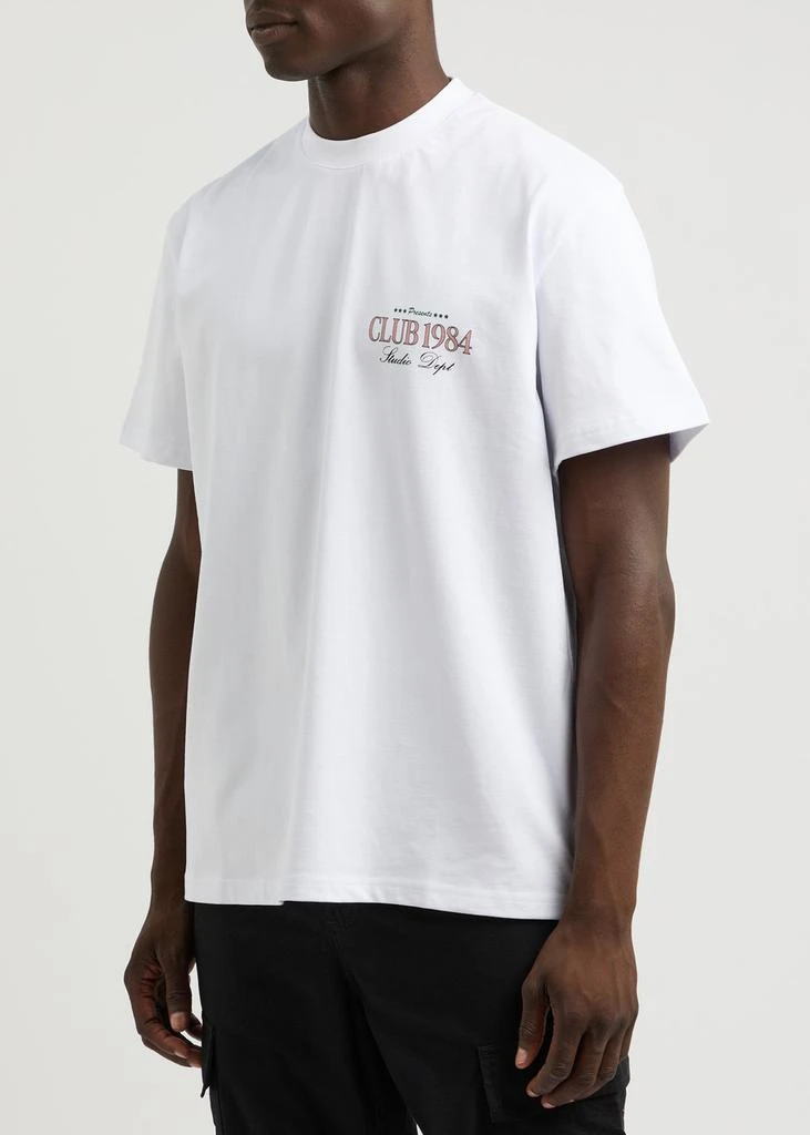 CLUB 1984 Palm Drive printed cotton T-shirt  2