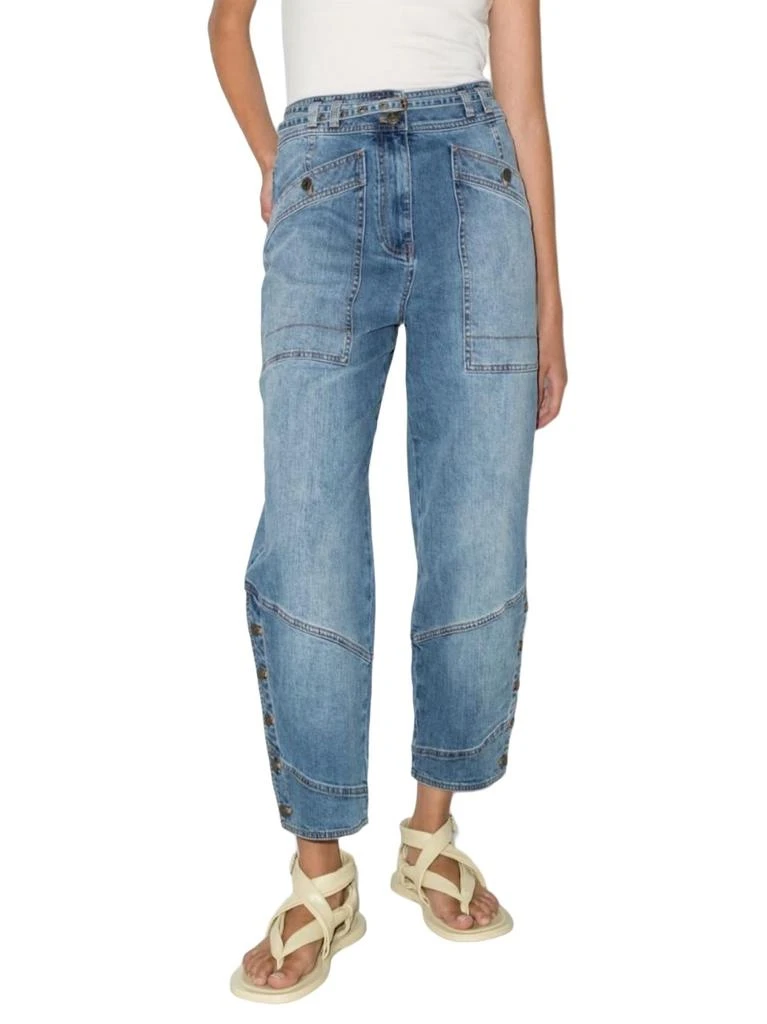 Ulla Johnson Harris Wide Leg Jean In Medium Wash 1