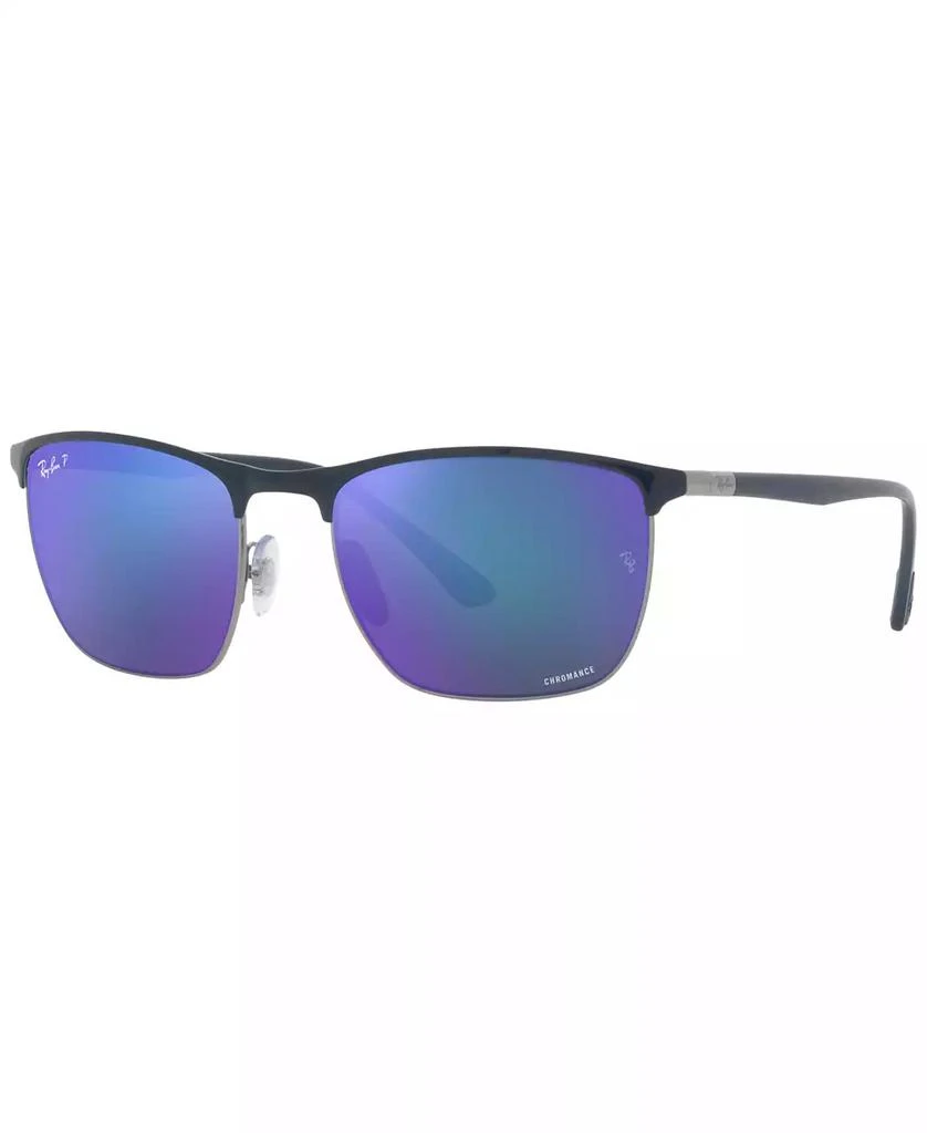 Ray-Ban Unisex Polarized Sunglasses, RB3686 57 1