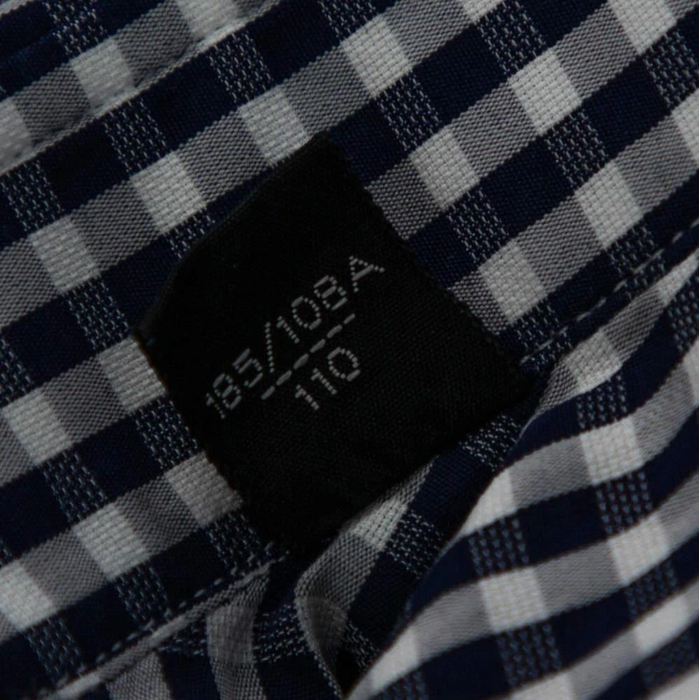Tom Ford Tom Ford Blue Gingham Check Cotton Shirt XXXL 6
