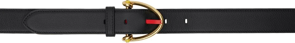 Bottega Veneta Black Snake Belt 1