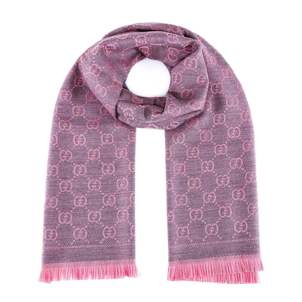 Gucci Gucci GG Supreme Jacquard Scarf 1