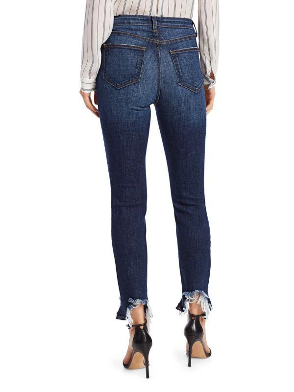 L'Agence High Line High-Rise Skinny Distressed Jeans 2