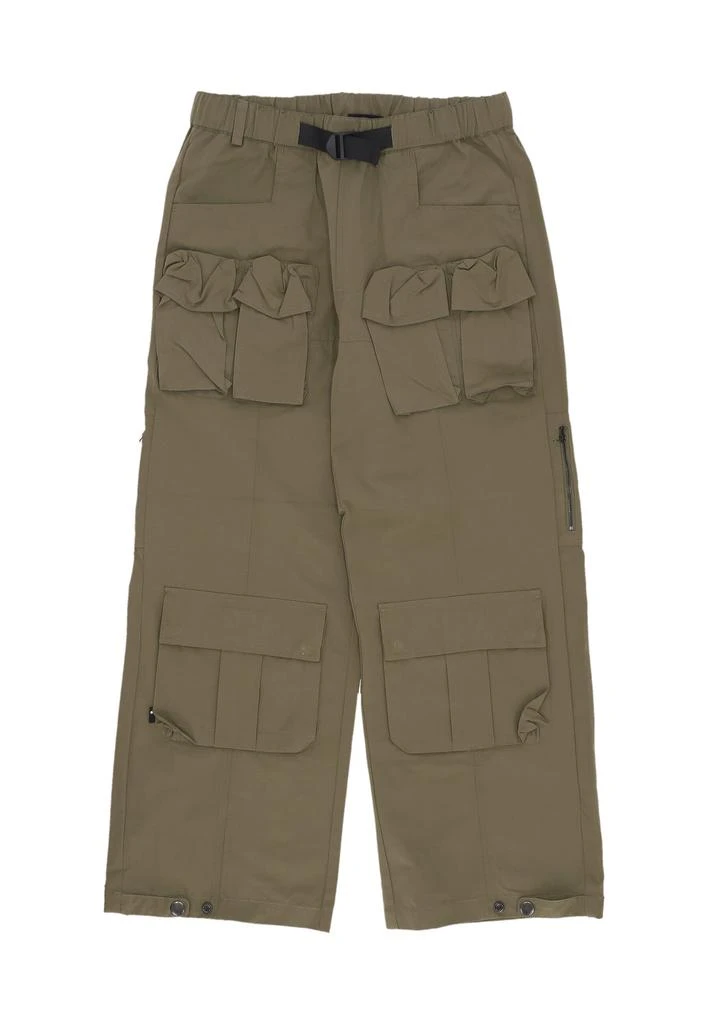 The Hundreds Men's Long Pants Wide Cargo Pants Olive 1