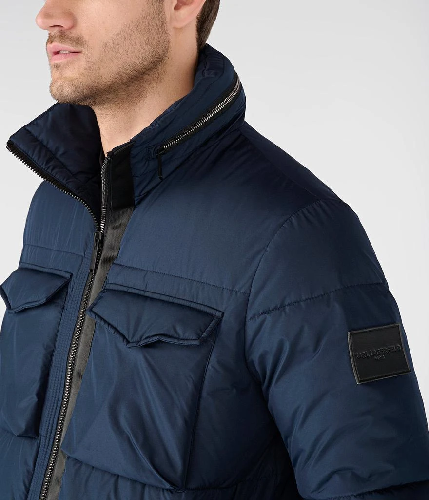 Karl Lagerfeld Paris HIDDEN HOOD FAUX DOWN JACKET 3
