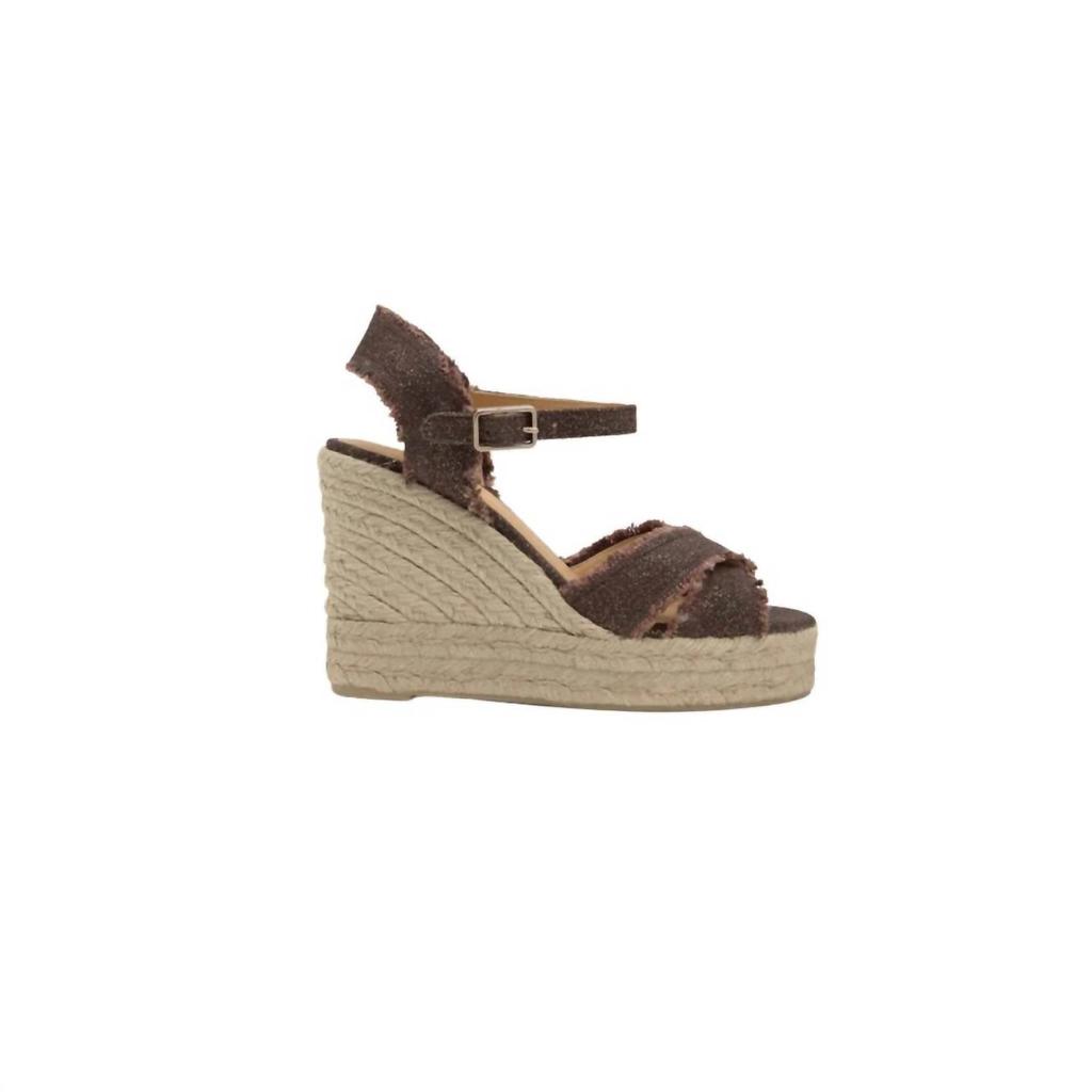 Castaner Women's Bromelia Espadrille In Marron/oro