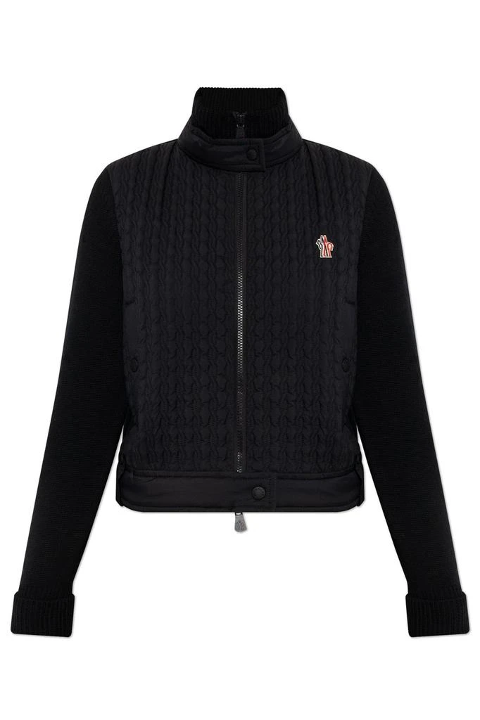 Moncler Moncler Grenoble High Neck Quilted Cardigan 1