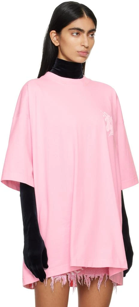 Vetements Pink Unicorn T-shirt 4