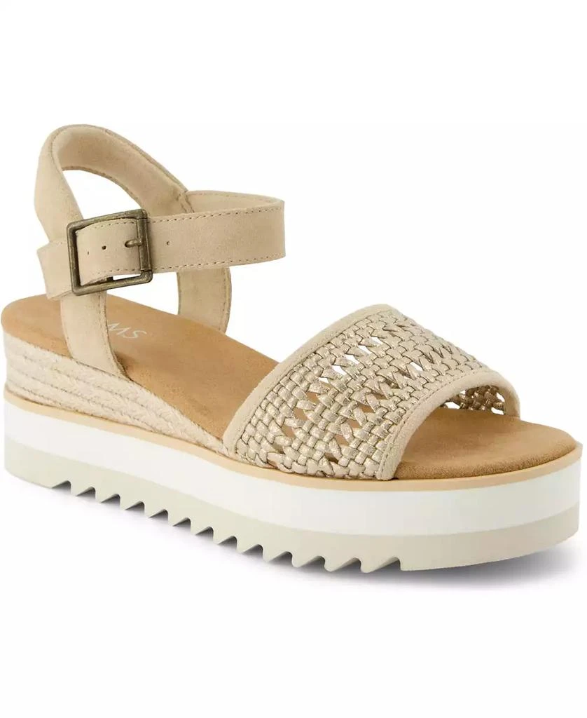 TOMS Women's Diana Platform Wedge Sandals 1