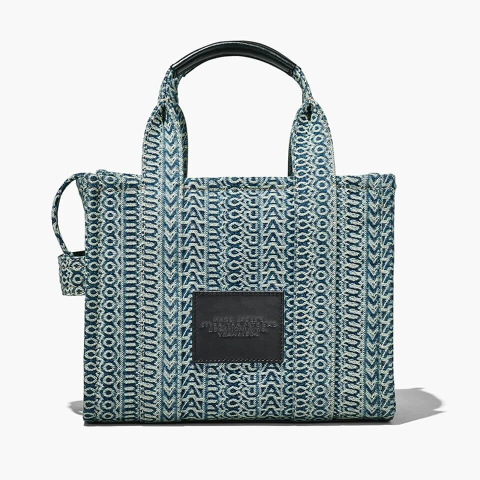 Marc Jacobs Marc Jacobs The Small Denim-Jacquard Tote Bag 3