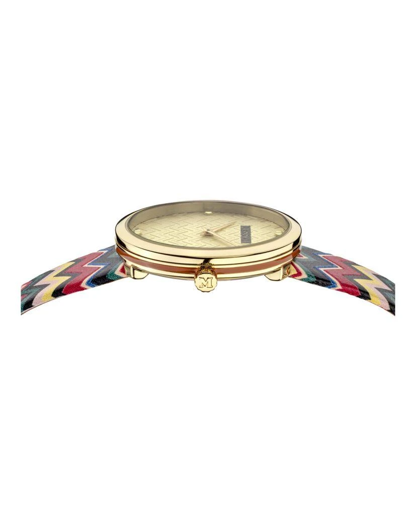Missoni Missoni Missoni M1 Leather Watch 2