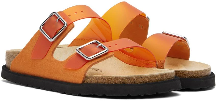 Birkenstock Orange 1774 Arizona PVC Milky Sandals 4
