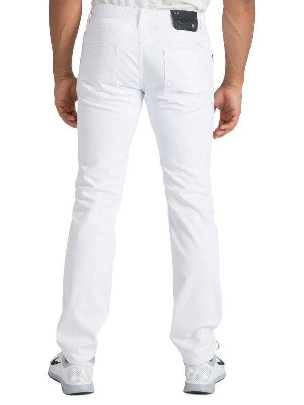 Level 7 Jeans Slim Straight Ripped Jeans 2