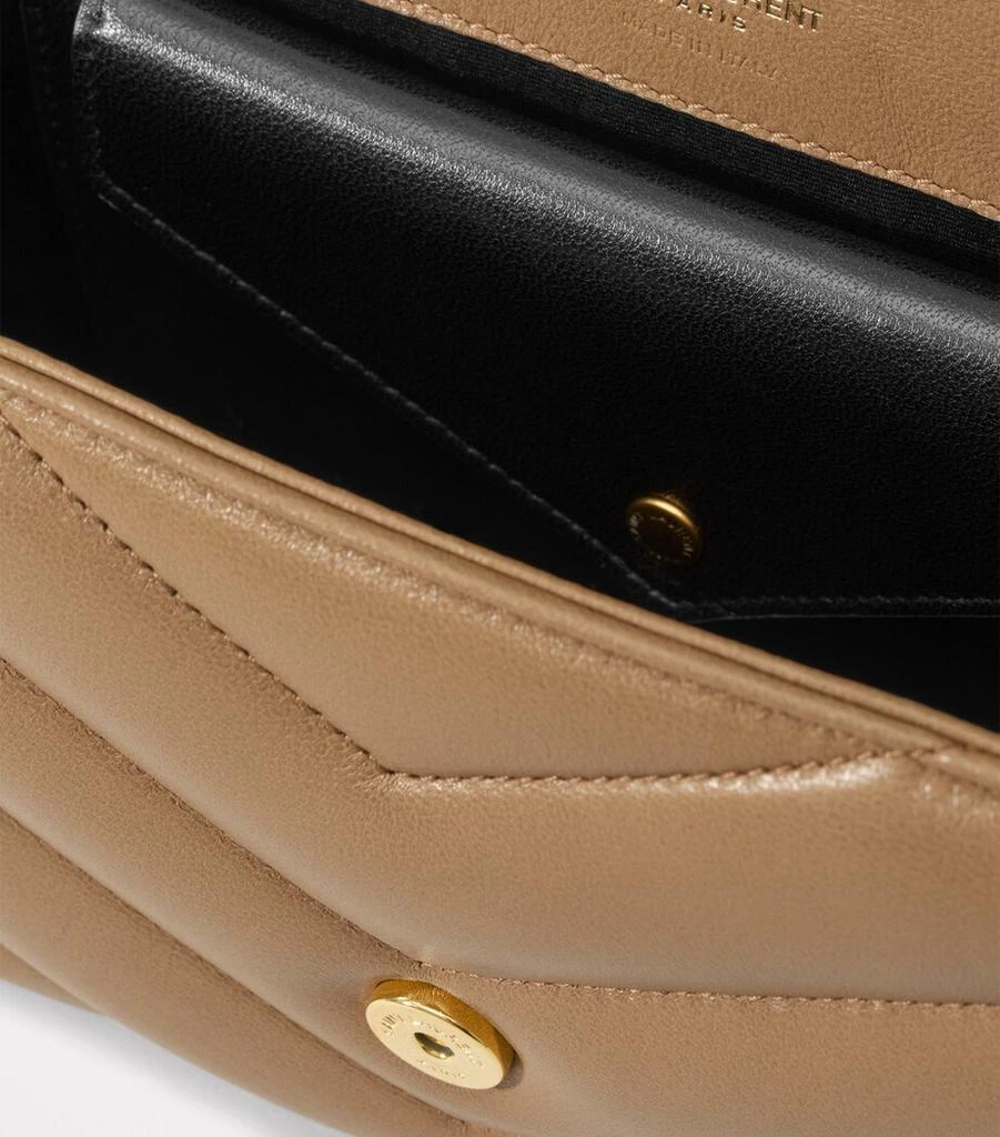 Yves Saint Laurent Small Leather Loulou Shoulder Bag 8