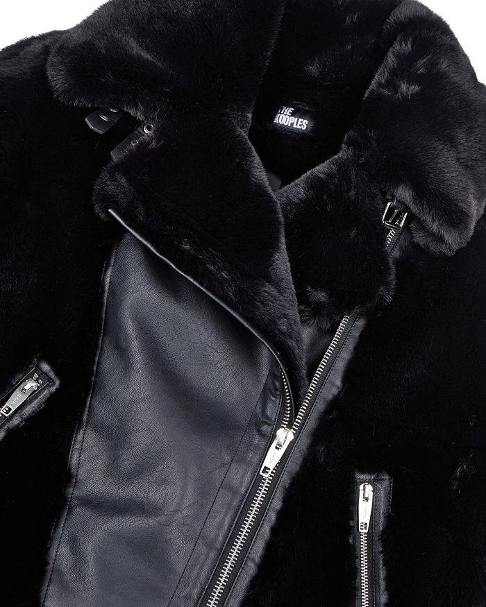 The Kooples Faux Fur Aviator Jacket 2