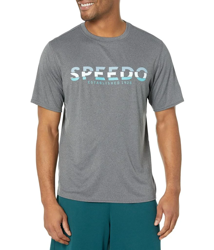 Speedo Graphic Short Sleeve Swim Tee 1