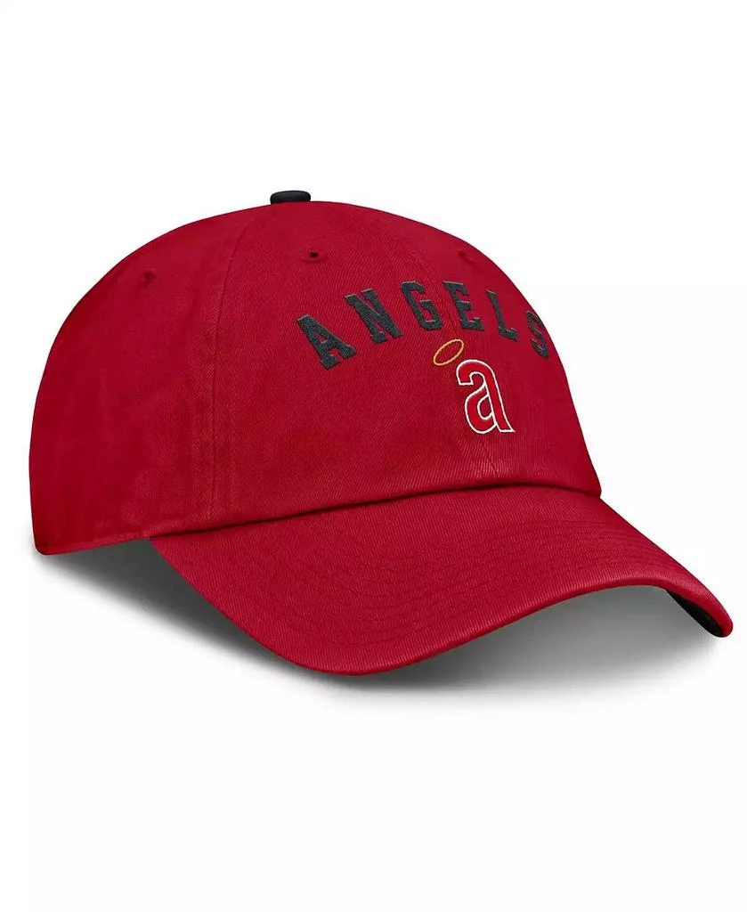 NIKE Men's Red California Angels Cooperstown Collection Club Adjustable Hat 3