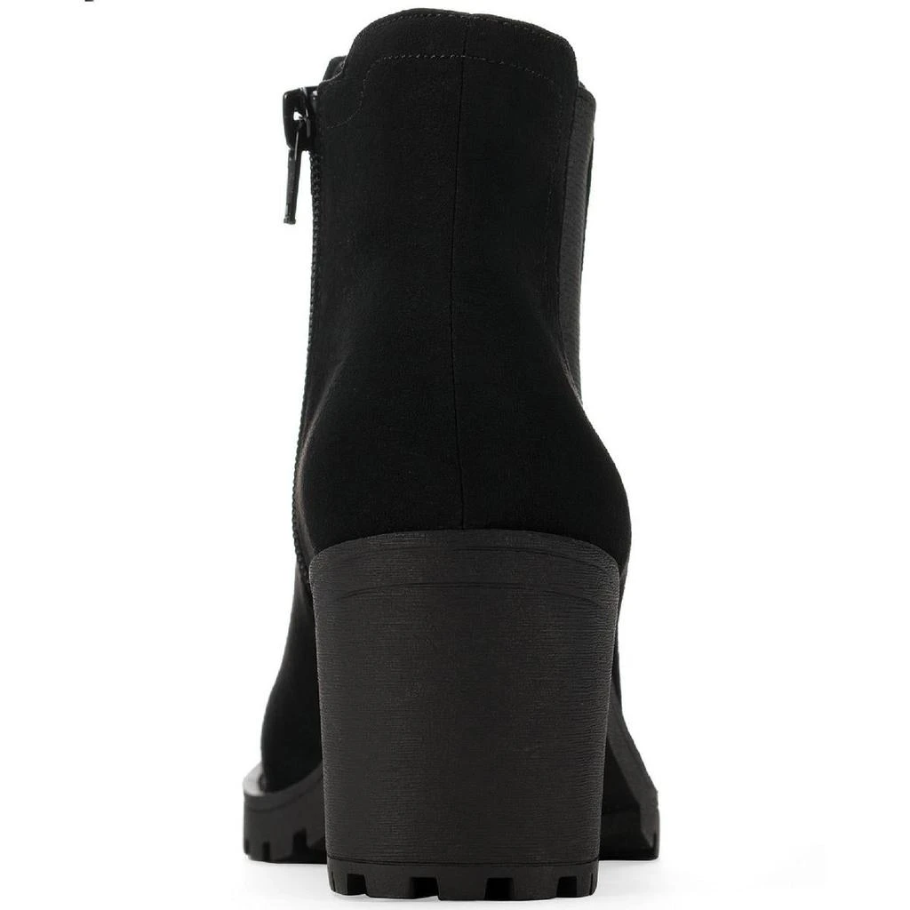 Sun + Stone Morghan Womens Microfiber Booties Ankle Boots 3