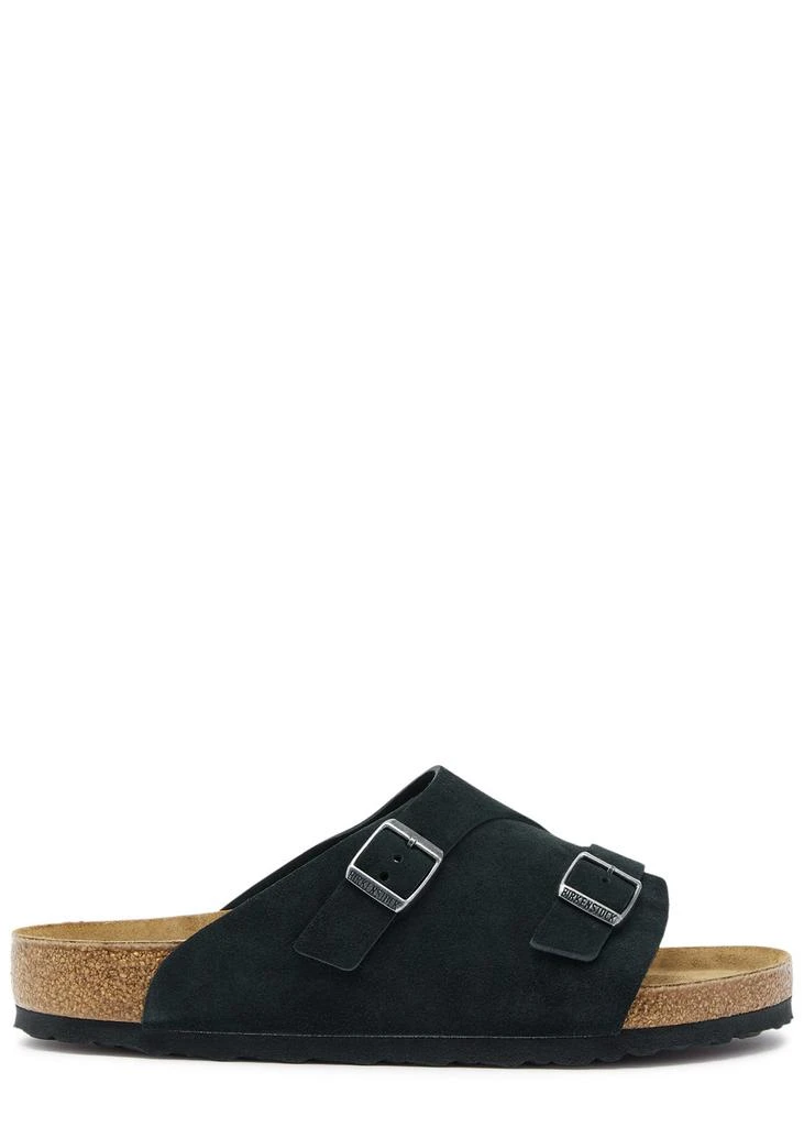 Birkenstock Zürich suede sliders 1