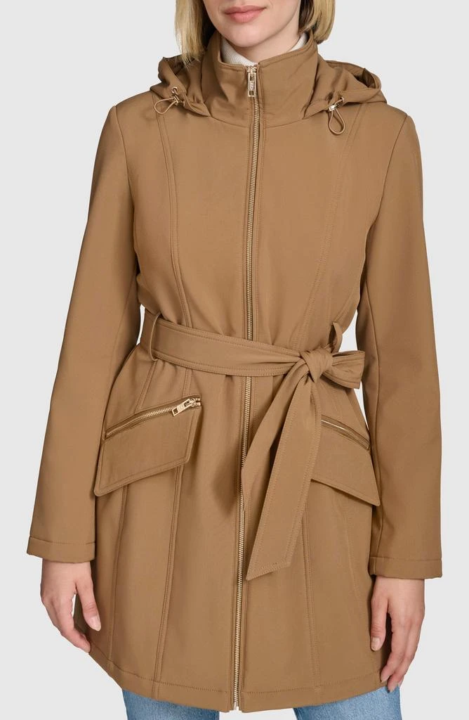 Andrew Marc Quinn Water Resistant Belted Trench Coat 5