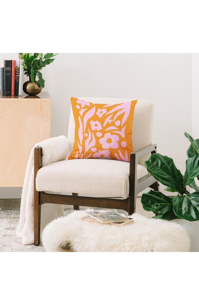 DENY Designs Grace Nature Vibes Outdoor Throw Pillow
