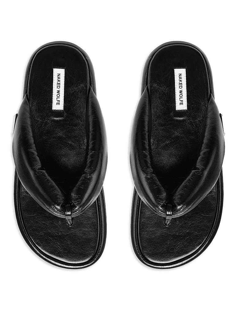 Naked Wolfe Hilary Leather Flip Flops 4