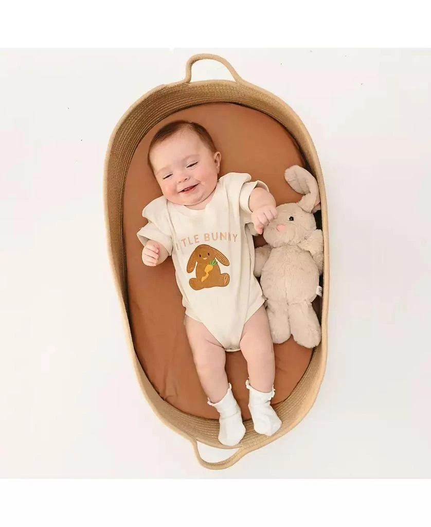 Sweet Wink Baby Boys Bunny Patch Easter Short Sleeve Romper 2