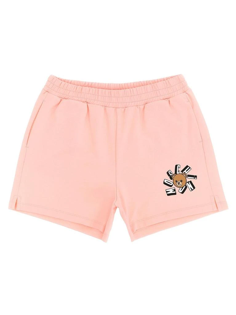 Moschino Moschino Kids Logo Printed Shorts