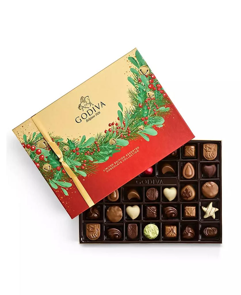 Godiva Holiday Limited Edition Assorted Chocolate Gift Box, 36 Piece 1
