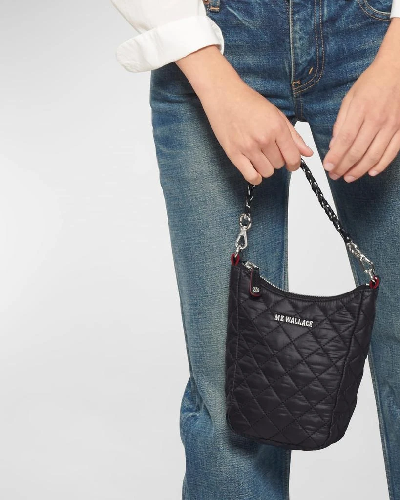 MZ Wallace Crosby Quilted Nylon Top-Handle Bag 4