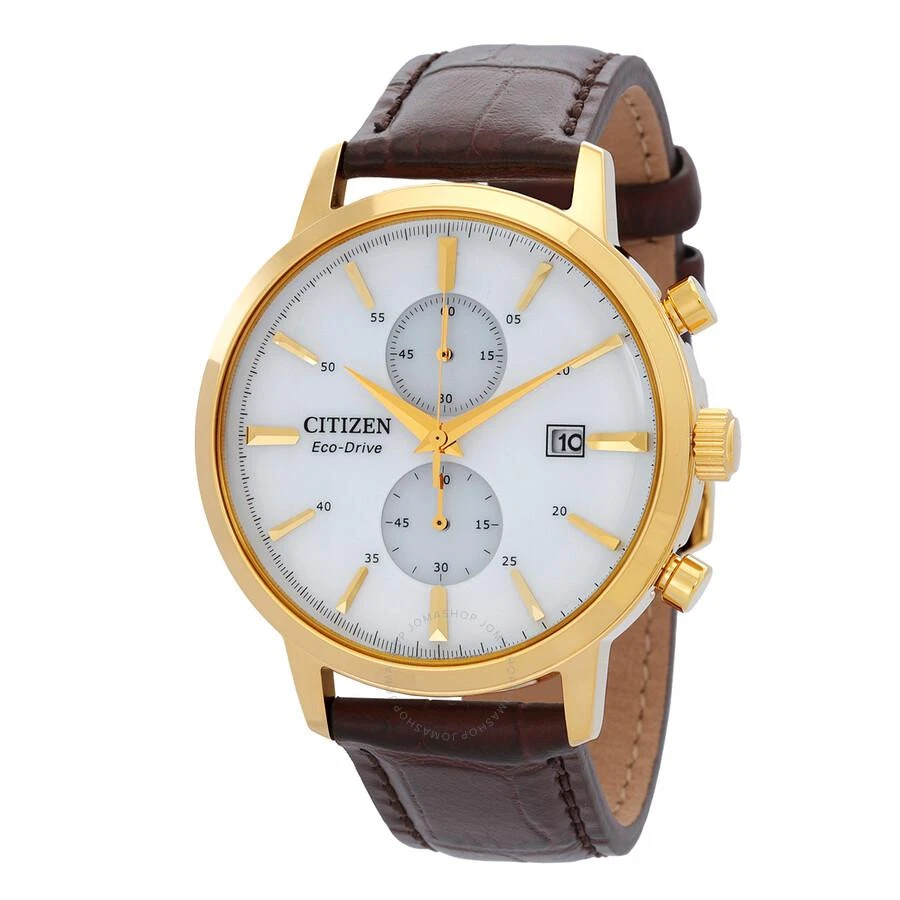 Citizen Core Collection Chronograph Quartz White Dial Men's Watch CA7062-15A 1