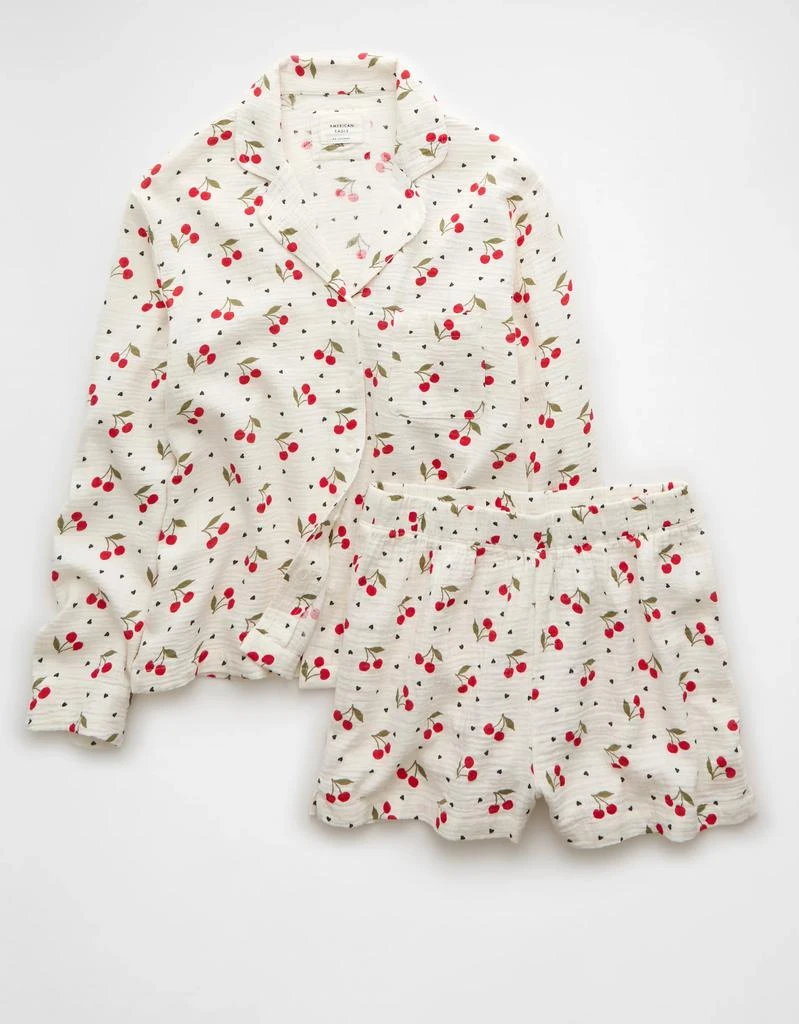 AE AE Cotton Gauze Pajama Set 3