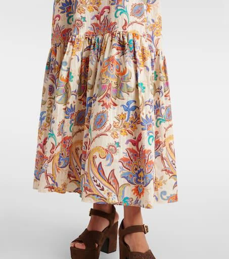 ETRO Paisley cotton maxi dress 5