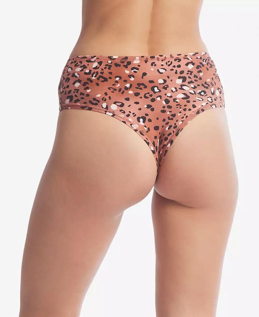 Hanky Panky Women's Play Stretch Printed Hi Rise Thong Underwear PR721924