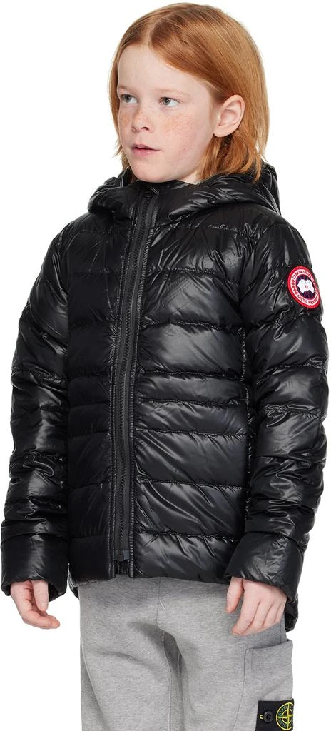 Canada Goose Kids Black Cypress Down Jacket 4