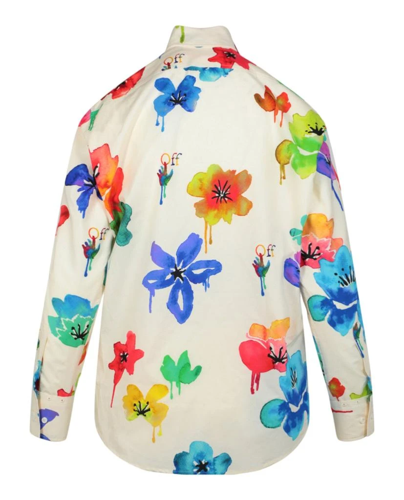 Off-White Floral Pop Long Sleeve Shirt 2