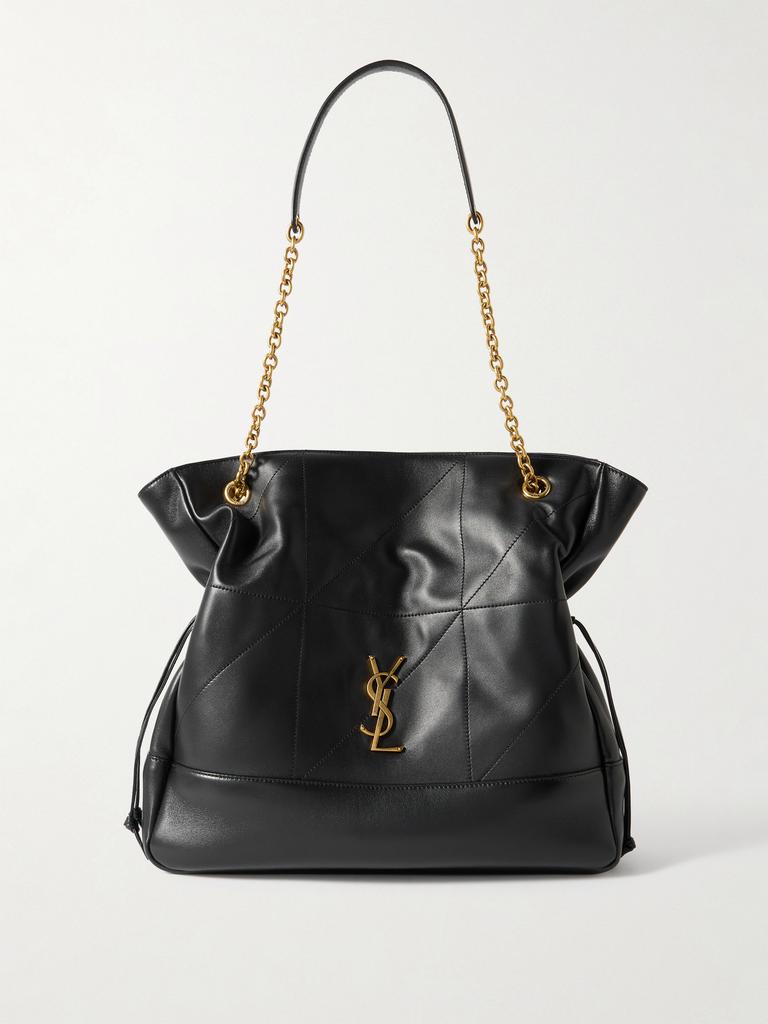 Yves Saint Laurent Jamie Shopping 贴花绗缝皮革单肩包 - Tote