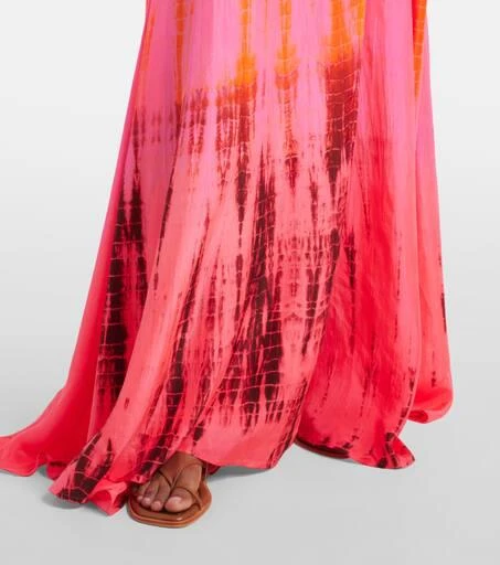 ANNA KOSTUROVA Silk maxi dress 5