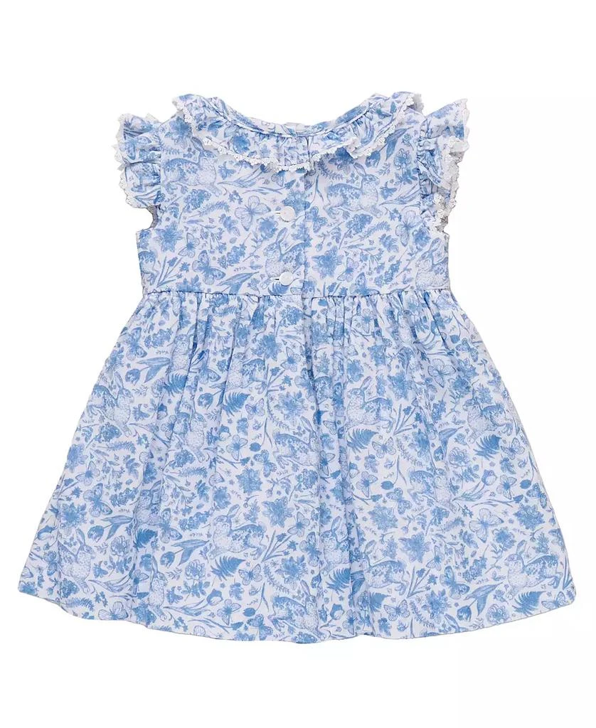 Bonnie Baby Baby Girls Smocked Insert Toile Dress 2