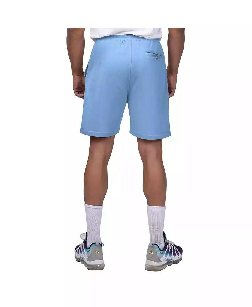 Margaritaville Men's Light Blue New York Yankees Peached French Terry Shorts 2