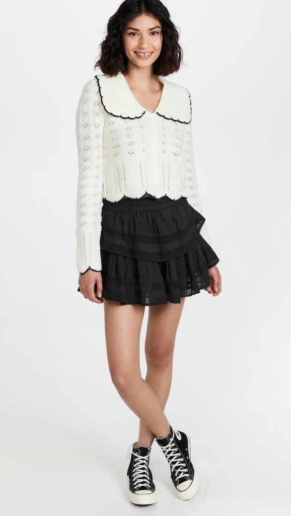 LOVESHACKFANCY Ruffle Mini Skirt 4