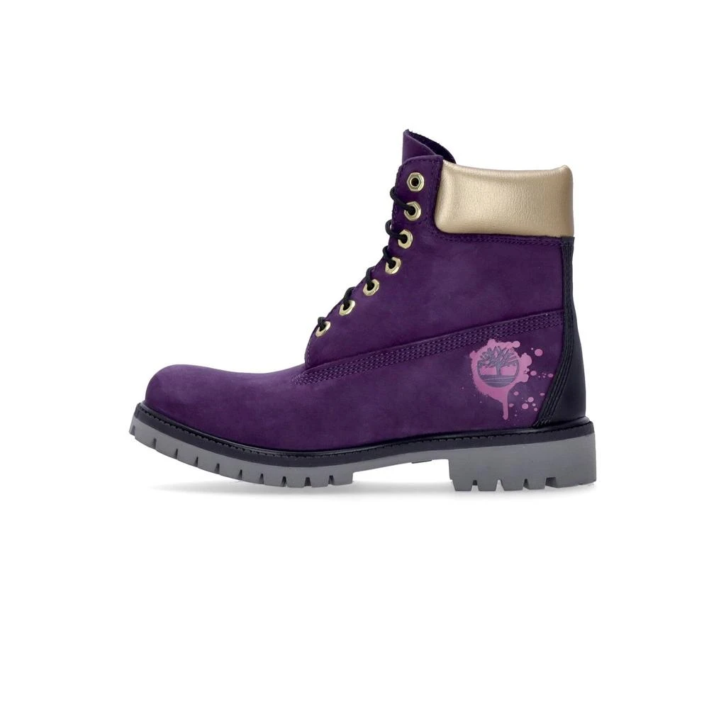 Timberland Men's 6" Premium Boot "hip Hop Royalty" Purple Pennant 1