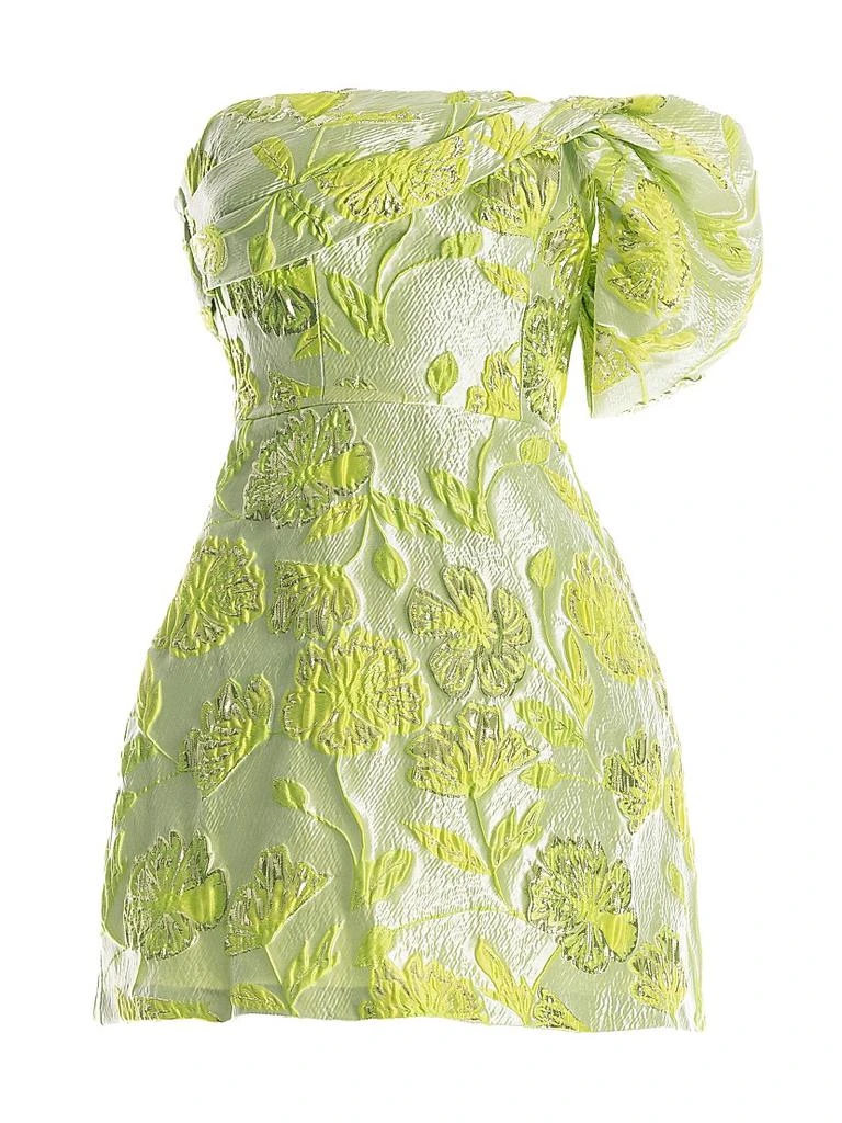 Shop Olive Floral Jacquard Off-the-Shoulder One-Sleeve Minidress on Sale at  BeyondStyle  Get 40% Off Olive Floral Jacquard Off-the-Shoulder One-Sleeve  Minidress with Limited-Time Flash Deals, Exclusive Discounts, and Special  Offers. Enjoy Unbeatable